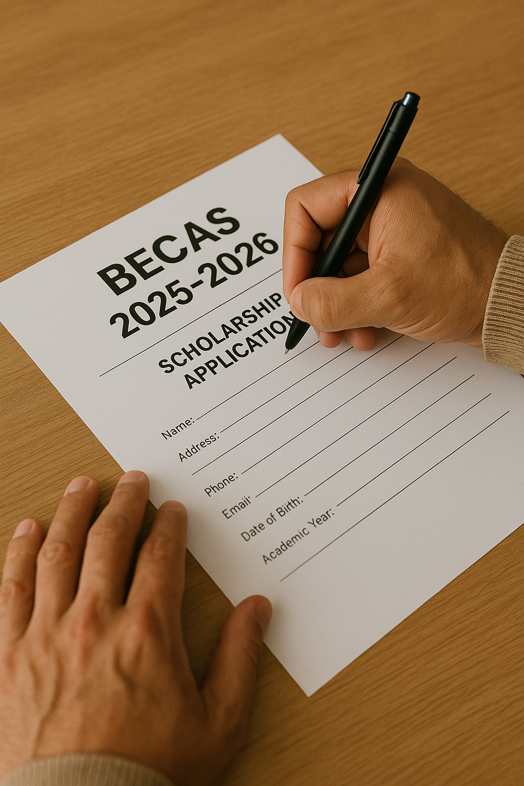 Ayudas para alumnos con necesidad específica de apoyo educativo. 2025