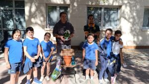 Convivencia de 3º y 4º de primaria en Arcas Reales