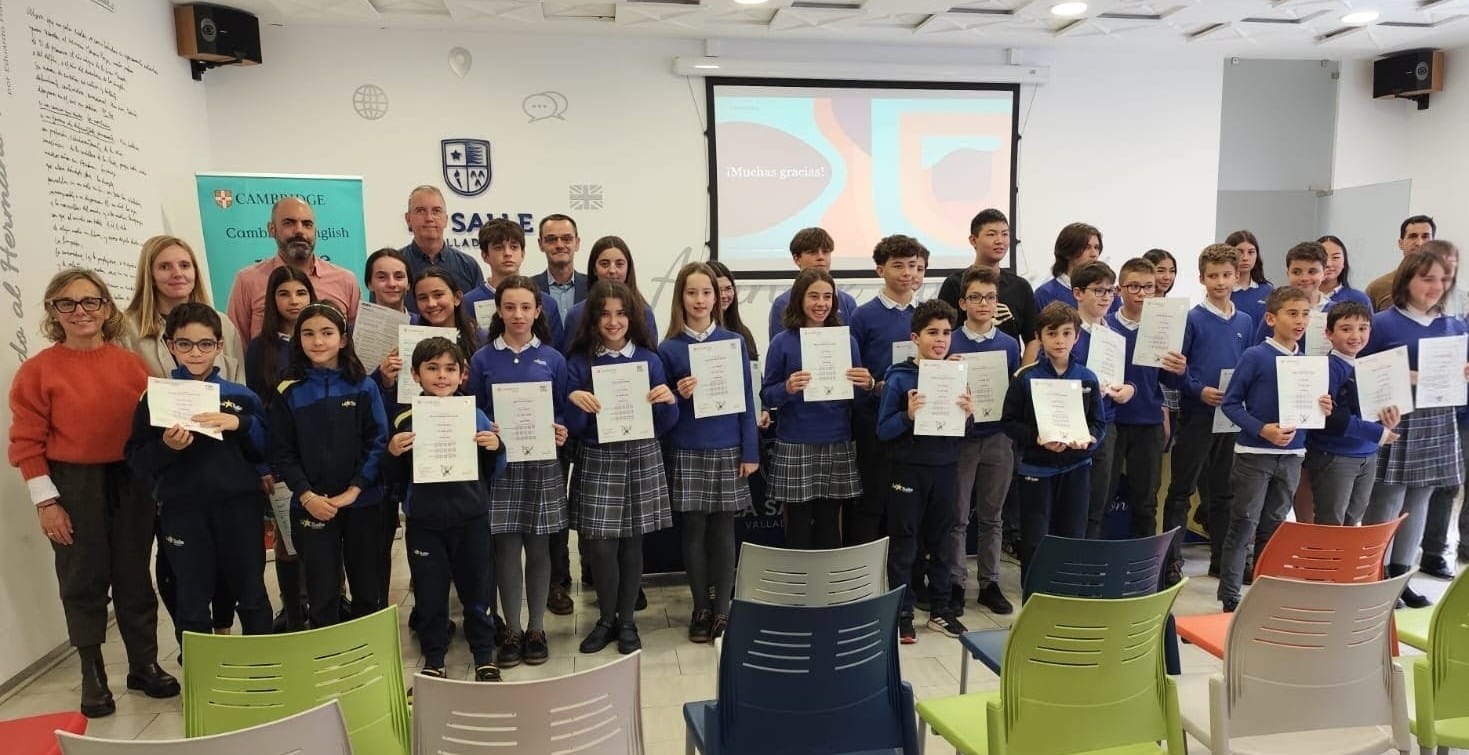 Alumnos de nuestro colegio obtienen el Título de Cambridge.