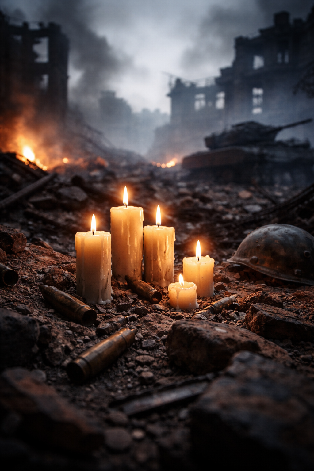 Recogida de velas para Ucrania