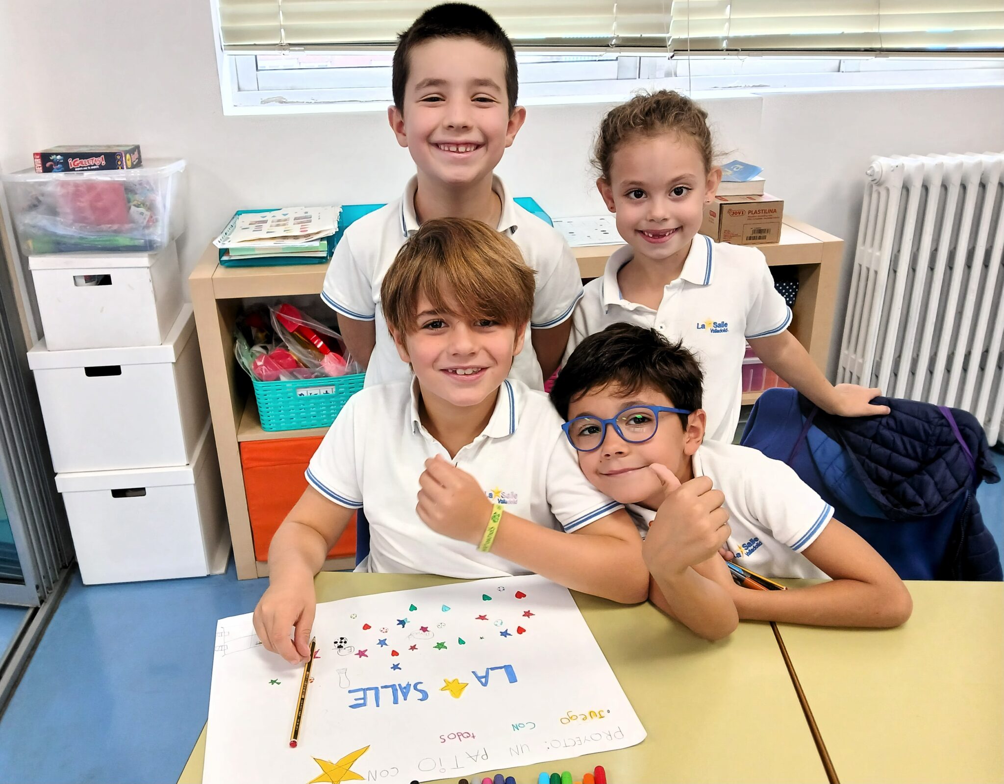 2º de Primaria desarrolla el proyecto NCA «Un patio con estrella»